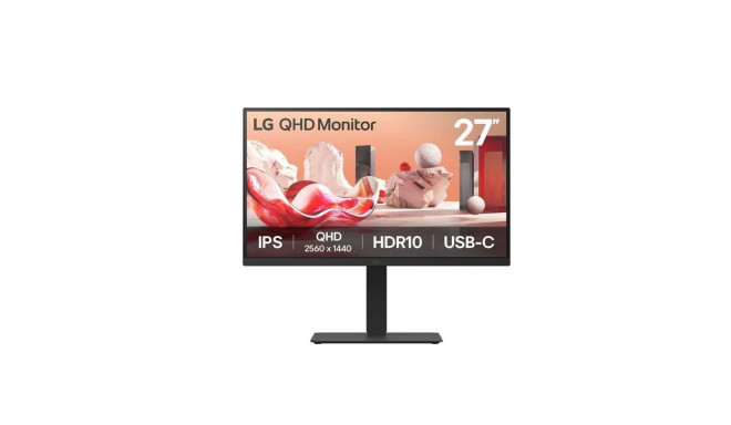 LG 27BA75QB-B.AEU arvutimonitor 68.6 cm (27") 2560 x 1440 pikslit Wide Quad HD LED must