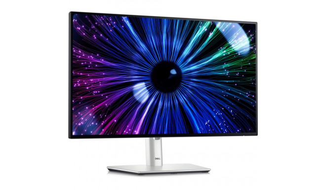 Dell UltraSharp U2424HE arvutimonitor 60,5 cm (23,8") 1920 x 1080 pikslit Full HD LCD must, hõbedane