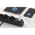 ACAR W2437 surge protector Black 6 AC outlet(s) 230 V 3m