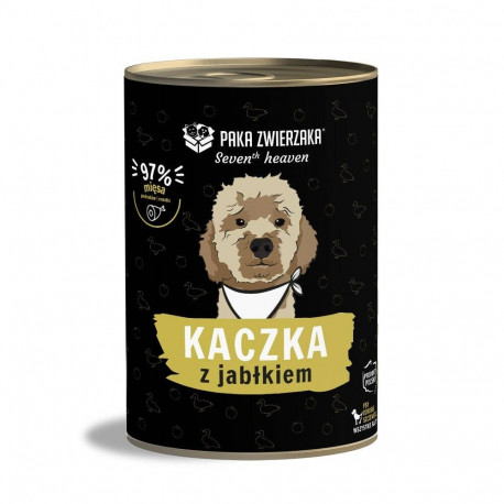 PAKA ZWIERZAKA Seventh Heaven part pardiga ja õunaga - märg koeratoit - 400g