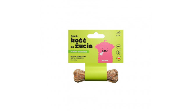 AZANKI Bone with Insects and Probiotic Puppy – Dog Treat – 10 cm