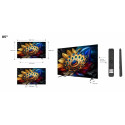 TCL C65 Serie C6 Smart TV QLED 4K 85" 85C655, audio Onkyo con subwoofer, Dolby Vision - Atmos, Googl