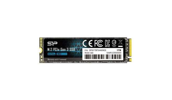 Silicon Power P34A60 M.2 1000 GB PCI Express SLC NVMe