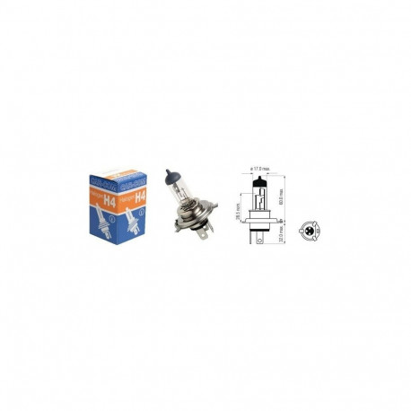 Car bulb H4 24V 75/70W P43T
