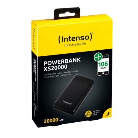 Powerbank INTENSO XS20000 Must 20000 mAh