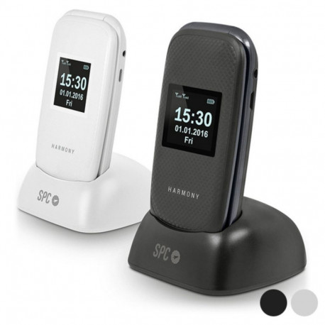 Mobiiltelefon vanematele inimestele SPC - Must