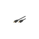 Goobay High Speed HDMI Cable with Ethernet 61163 Black, HDMI to HDMI, 10 m