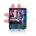 Zalman N4 Rev.1 ATX, RGB fan x6