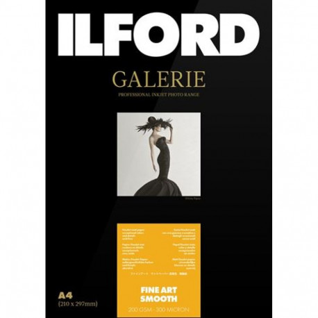 Ilford Galerie FineArt Smooth 200g A3 25 sheets