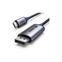 Kaabel USB C isane - DisplayPort isane 8K 60Hz 1m, must CM556 UGREEN