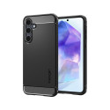 Spigen Rugged Armor - Etui do Samsung Galaxy A55 5G (Matte Black)