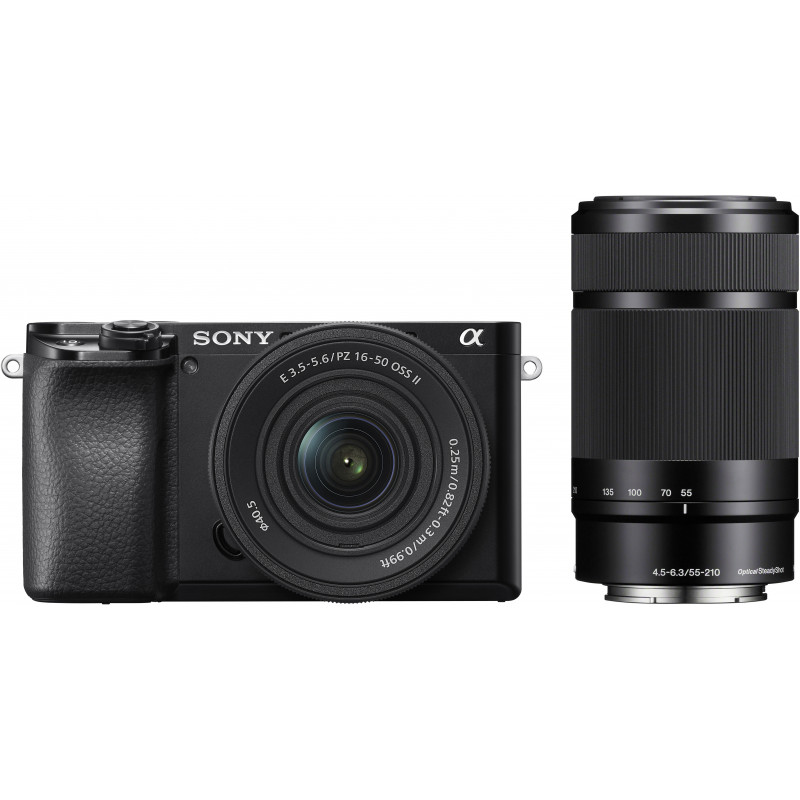 Sony a6100 + 16-50mm + 55-210mm Kit, must