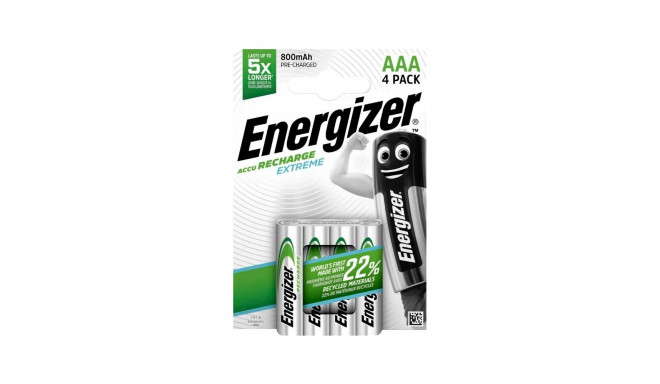 Recharge battery AAA L92 800 mAh 4 pcs blister