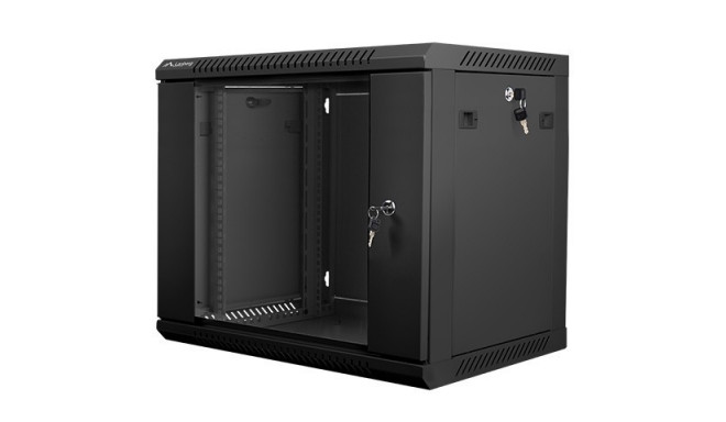 Wall-Mounted Rack 19'' 9U 600X450mm black