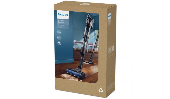 Vacuum Cleaner - Philips XW9463/11 2-in-1 Stick Vacuum Bagless Dry & Wet Black