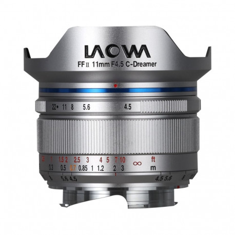 Laowa 11mm f/4.5 FF RL - Leica M, hõbedane