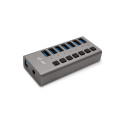 "D I-TEC USB 3.0 HUB 7 PORT 36 W"