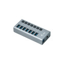 "D I-TEC USB 3.0 HUB 7 PORT 36 W"
