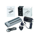 "D I-TEC USB 3.0 HUB 10 PORT 48 W"