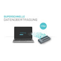 "D I-TEC USB 3.0 HUB 7 PORT 36 W"