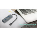 "D I-TEC USB-C METAL 4-PORT HUB"