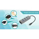 "D I-TEC USB-C METAL 4-PORT HUB"