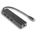 "D I-TEC USB-C SLIM HUB + GLAN"