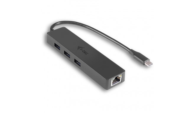 "D I-TEC USB-C SLIM HUB + GLAN"