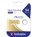 "STICK 64GB USB 3.2 Verbatim Metal Executive gold"