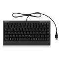 "KeySonic TAS ACK-595C+ Corded (DE) MINI Tastatur SoftSkin sw"