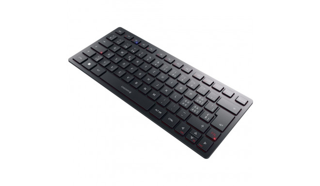 "CHERRY TAS KW 9200 MINI Wireless CH-Layout schwarz"