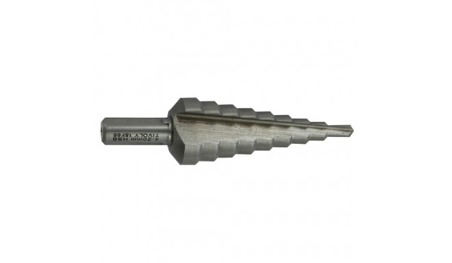 Astmeline puur HSS, Ø4-20 mm. Aste 2 mm. Laastusoon sirge. Haljas. T-Line