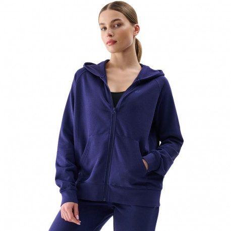 Bluza damska 4F F1763 granatowa 4FWMM00TSWSF1763 31S S