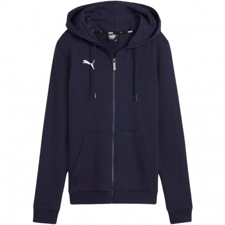 Bluza damska Puma Team Goal Casuals Hooded granatowa 658597 06 L