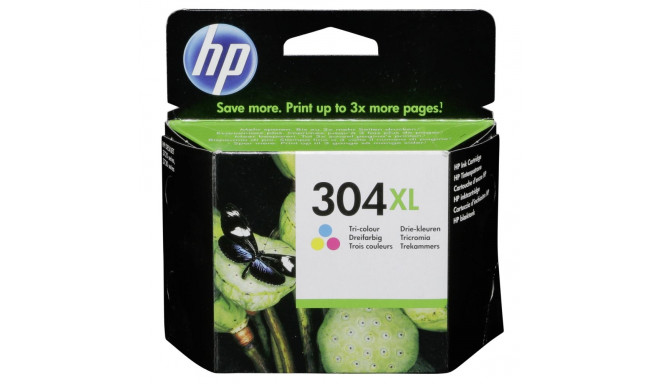 HP 304 XL värviline N9K07AE instant ink