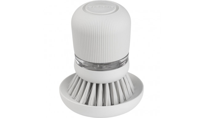 Brabantia Soap Dispensing Dish Brush  light grey