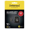 Intenso microSDXC 64GB Class 10 UHS-I Professionaalne