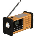 Sangean MMR-88 DAB+ kollane hädaolukorra/vända/päikeseenergia raadio