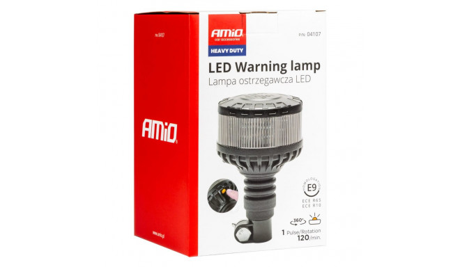 Vilkur 16 LED-i 12/24V oranž 110x169mm
