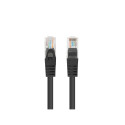 PATCHCORD CAT.5E UTP 7.5M BLACK FLUKE PASSED LANBERG