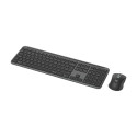 LOGITECH Signature Slim Combo MK950 Keyboard and mouse set wireless Bluetooth 5.1 LE QWERTY graphite