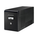 Power Walker UPS Line-Interactive 2000VA 2x Schuko 2x IEC RJ11/RJ45 USB  (VI 2000 LCD)