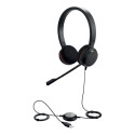 JABRA EVOLVE 20 UC Stereo USB Headband Noise cancelling USB connector with mute-button and volume co