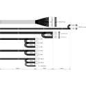 ATX toiteallikas 700W Akyga AK-B1-700BE BLACK EDITION P4+4 PCI-E 6 pin i 6+2 pin 5x SATA PPFC FAN