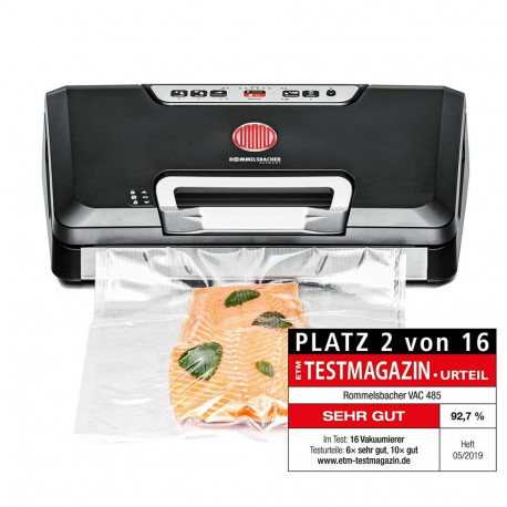 Rommelsbacher VAC vacuum sealer 485 (black / silver)