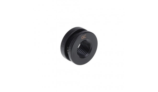 Alphacool bulkhead G1 / 4 connection (black, short version)