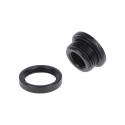 Alphacool bulkhead G1 / 4 connection (black, short version)