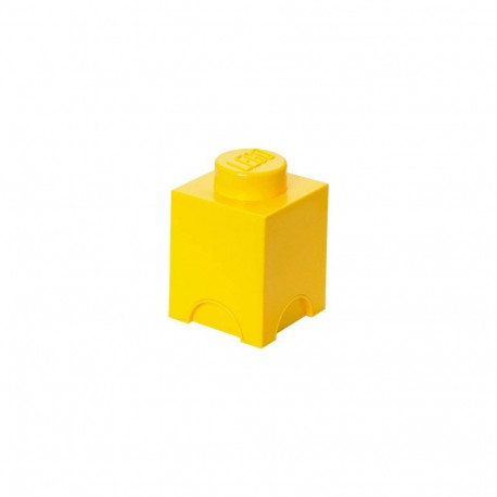 LEGO Storage Brick 1 gelb (gelb)