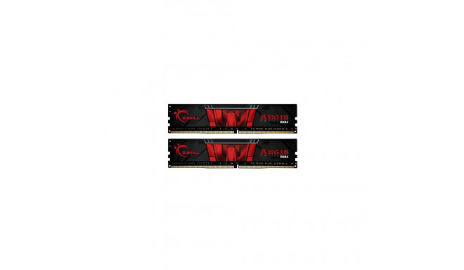 G.Skill DDR4 32 GB 2400-CL17 - Dual-Kit - AEGIS Black Red