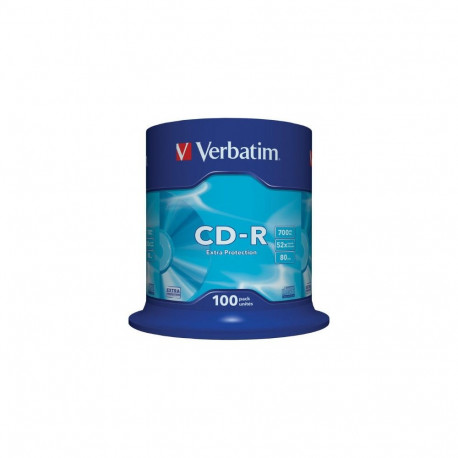 CD-R 700 MB (52fach, 100 Stück)